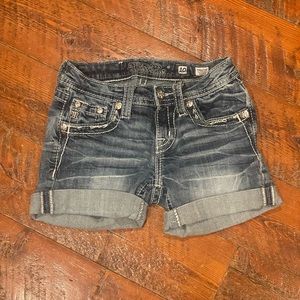 Girls miss me shorts size 10